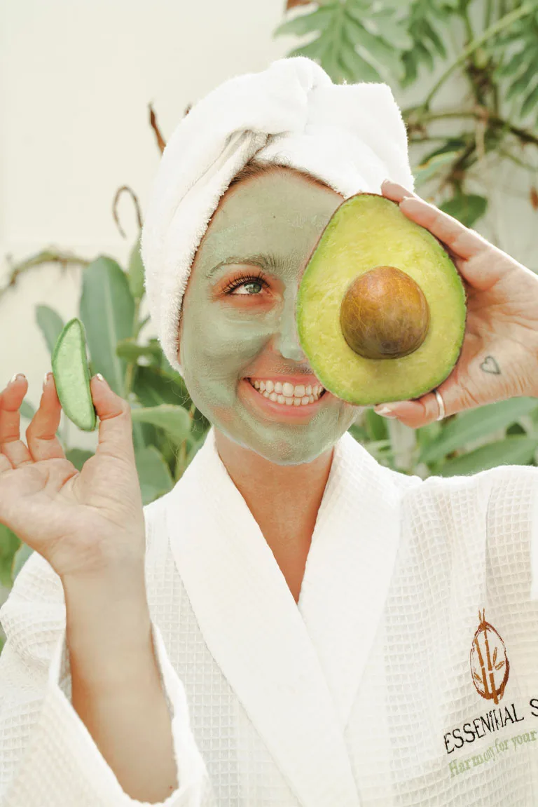 Facial treatment at Essenttial Spa